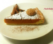 CROSTATA DI ZUCCA CON FROLLA ALL'OLIO