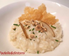 RISOTTO CON ASIAGO PERE E NOCCIOLE