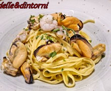 TAGLIOLINO RISOTTATO CON LO SGUSCIATO DI MARE